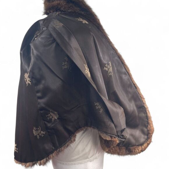 Vintage 1960s eleanore - Gem Vintage 60s Mink Stole Wrap Eleanor Weller Horticulturalist Nashville TN Defects